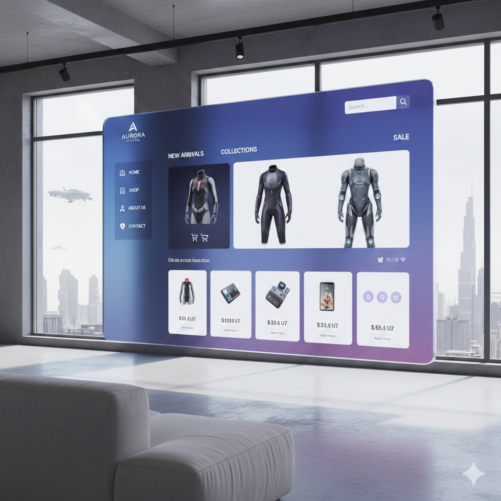 إنشاء متاجر إلكترونية